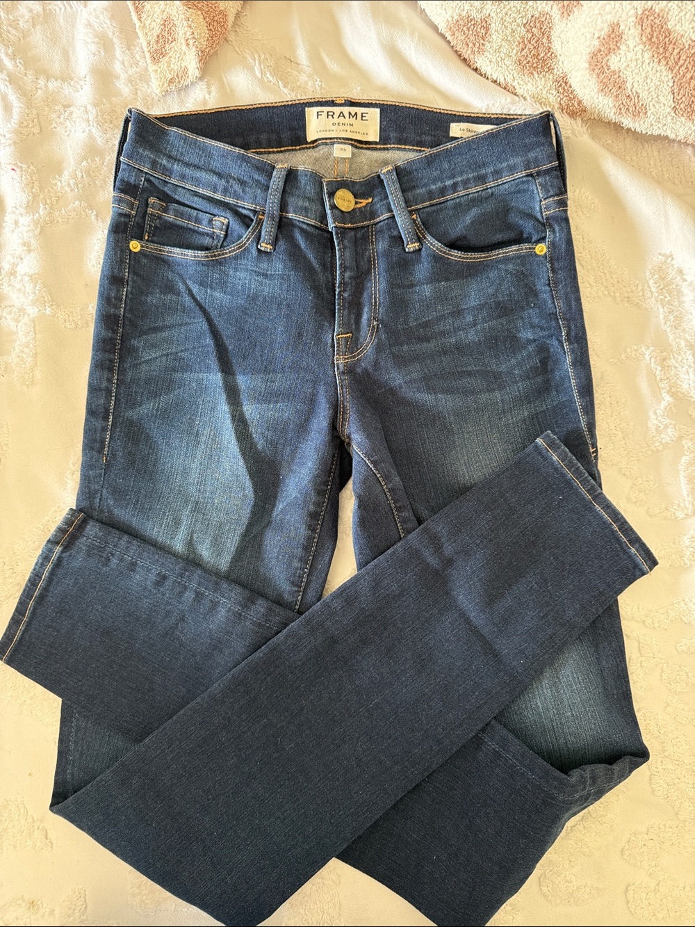 Frame Denim Women's Indigo Skinny Jeans